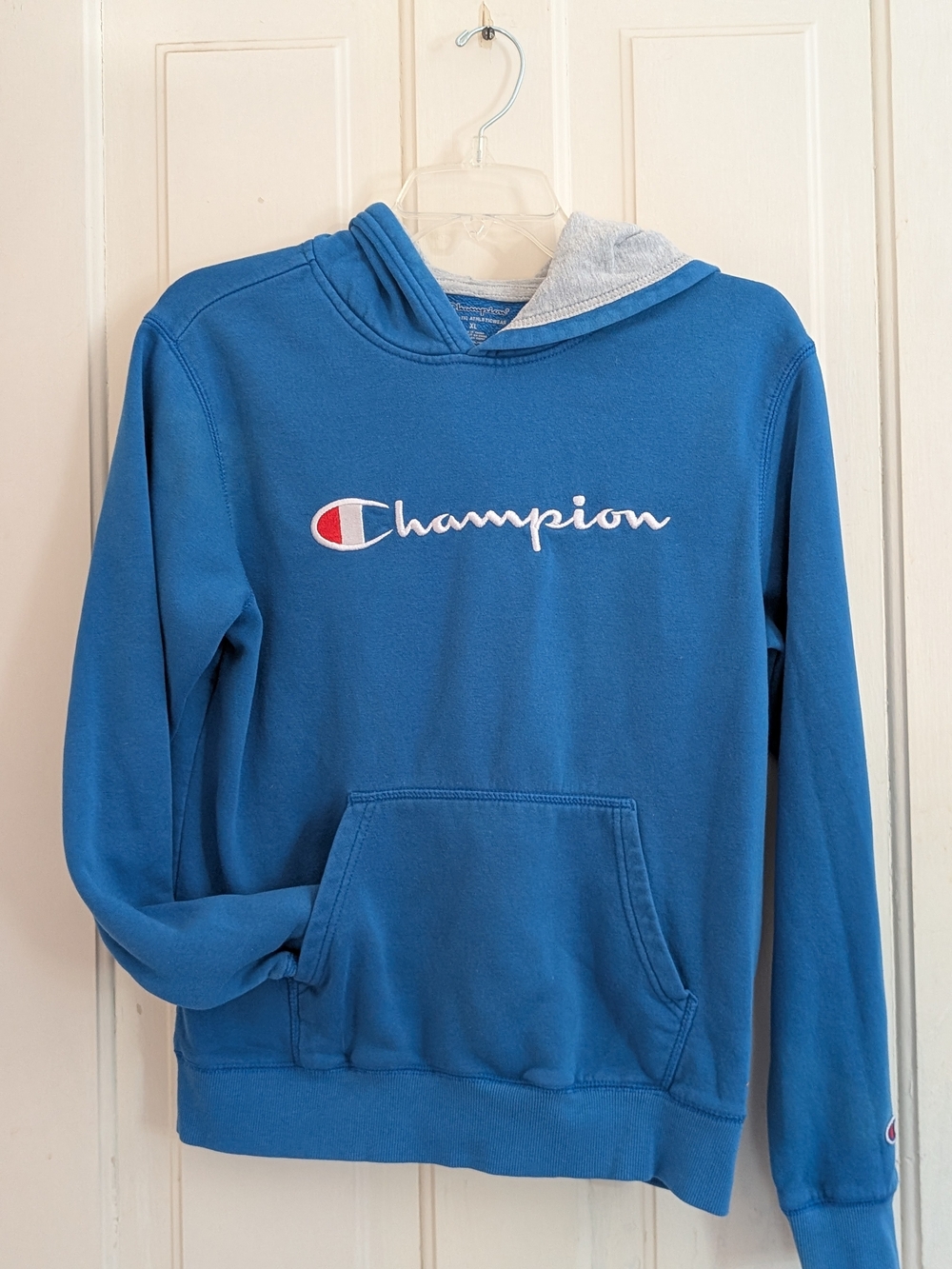 Champion Navy Blue Boys/Kids' XL Pullover Hoodie
